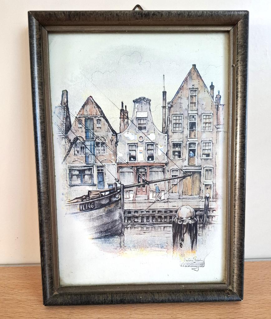 Anton Pieck - Repro van Vlaardingen -, Antiek en Kunst, Ophalen of Verzenden