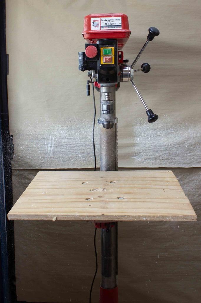 Holzmann kolomboormachine, Doe-het-zelf en Verbouw, Gereedschap | Boormachines, Ophalen, Variabele snelheid, Kolomboormachine