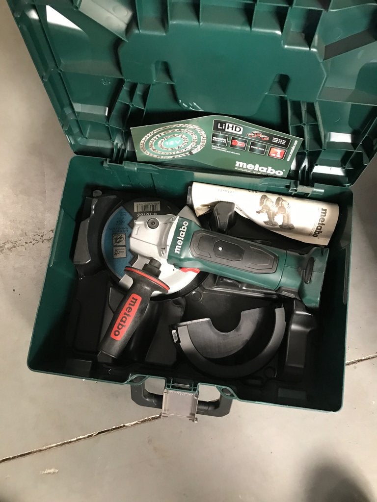 Metabo w 18 ltx 150 quick, Ophalen of Verzenden, Nieuw, Haakse slijper, Metallo
