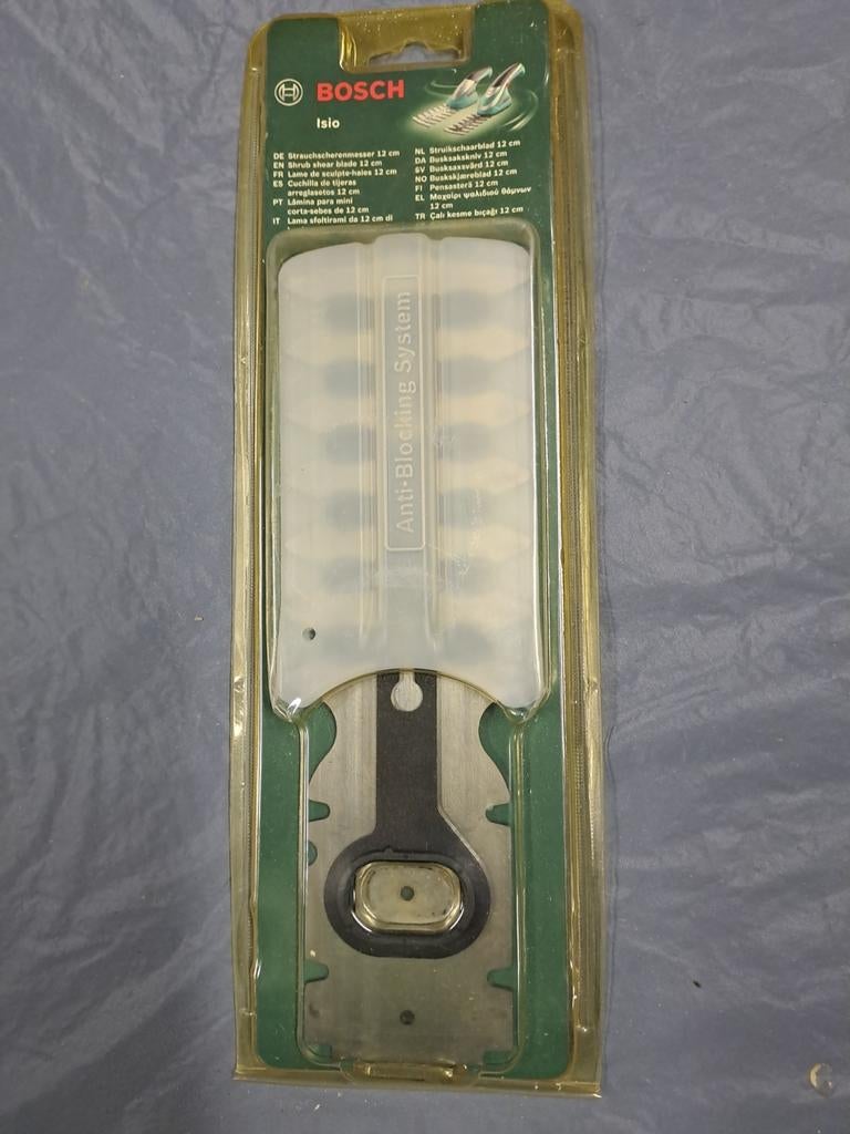Bosch struik / schaar blad., Ophalen of Verzenden, Nieuw, Elektrisch