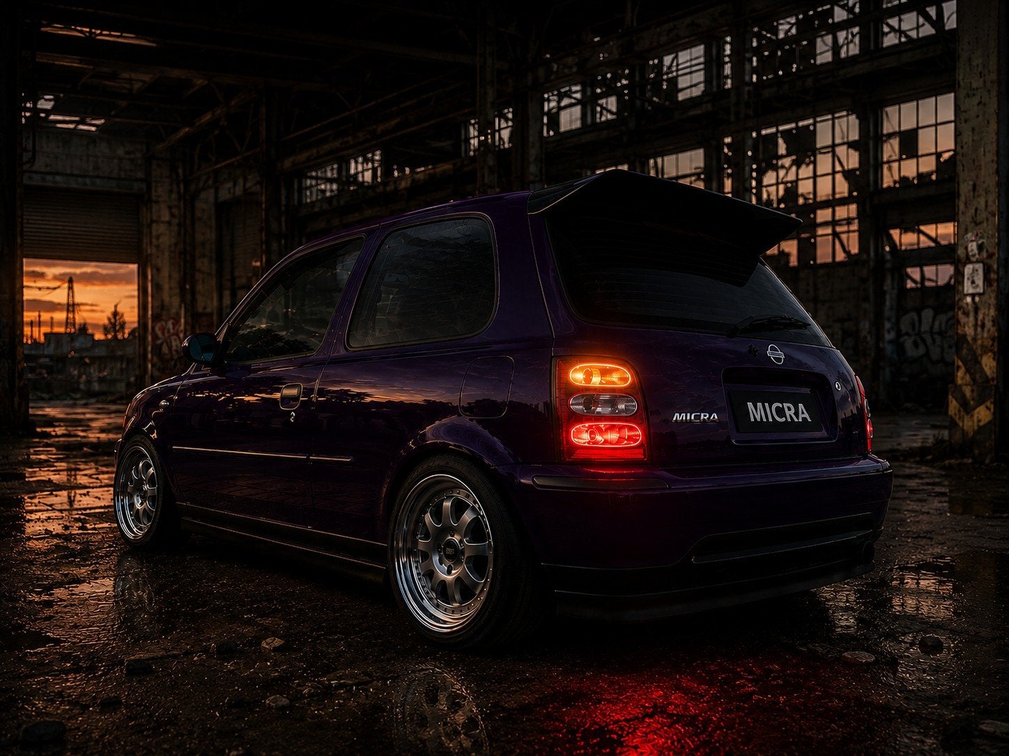 Nissan Micra k11 achterlichten (kouki), Ophalen of Verzenden, Nissan