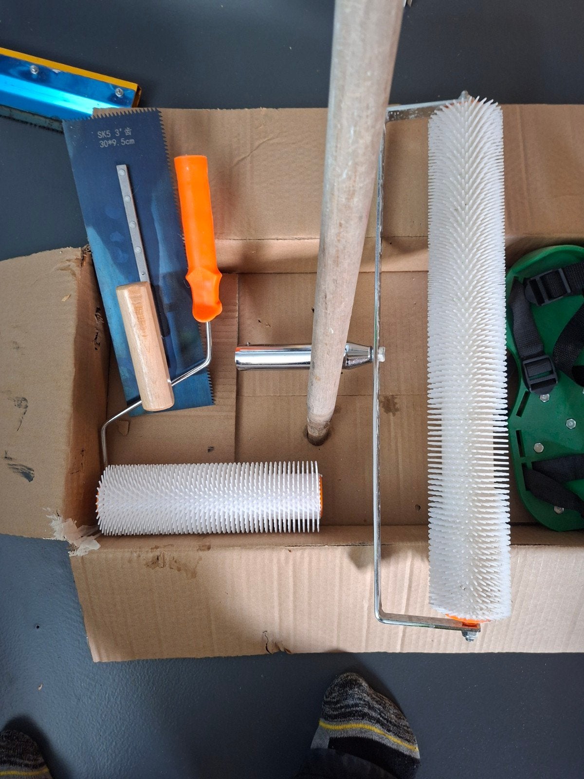 Vloercoating gereedschap set, Ophalen, Gebruikt, Overige typen