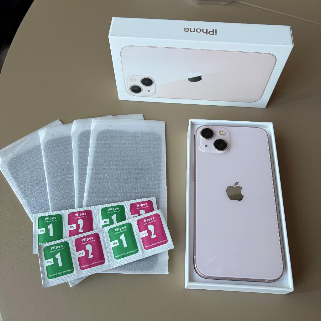 Apple iPhone 13 | 256 GB | Roze, Telecommunicatie, Mobiele telefoons | Apple iPhone, 80 %, IPhone 13, Zo goed als nieuw, Zonder abonnement