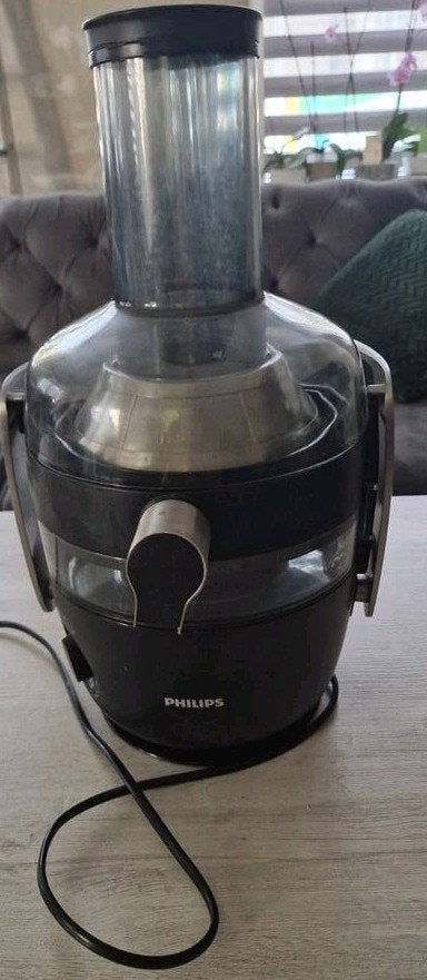 Philips Avance Collection Sapcentrifuge HR1916 - 900W - Quic, Ophalen, Gebruikt, 1 tot 2 liter, 2 snelheden