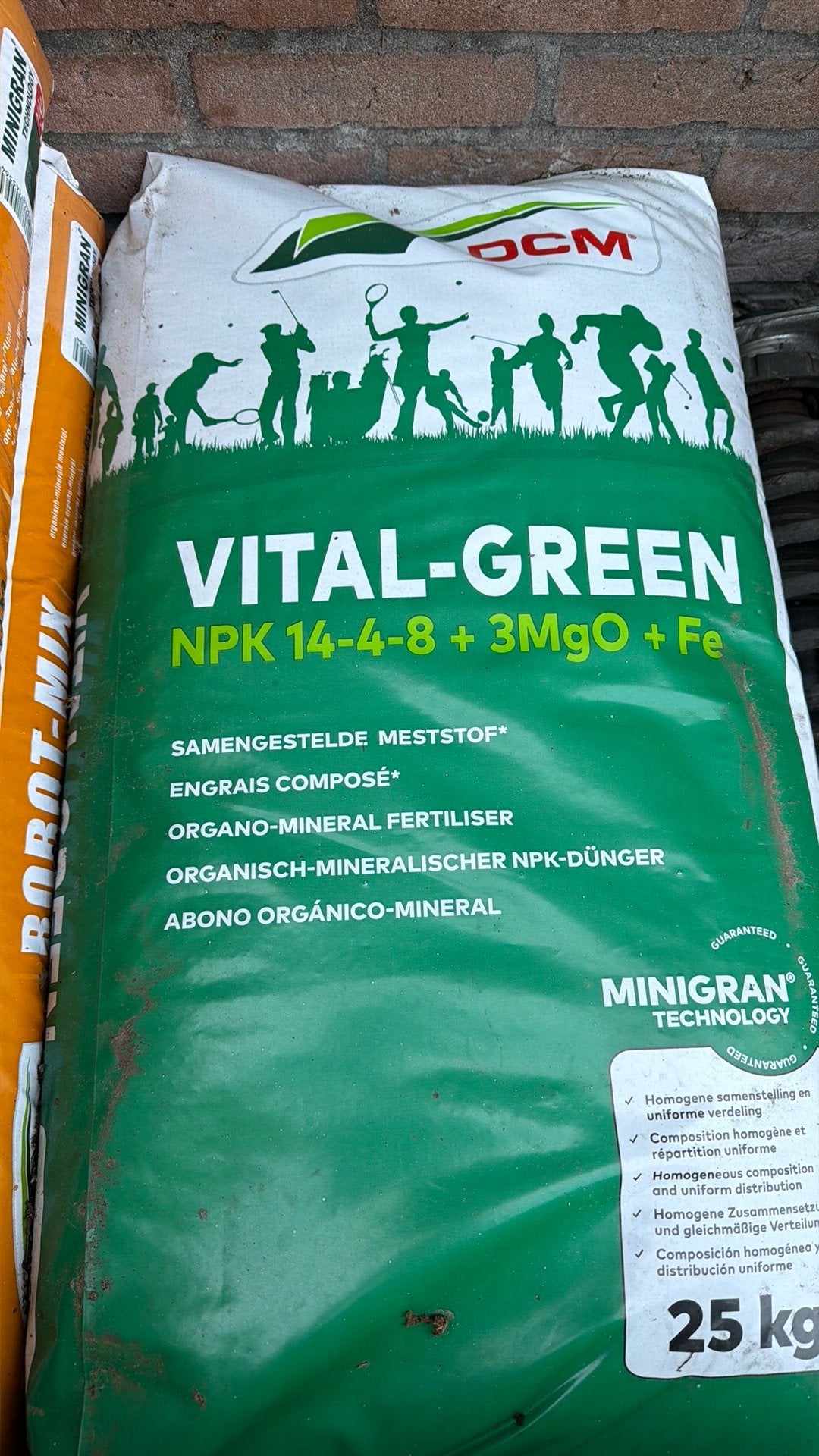DCM Vital Green, Tuin en Terras, Aarde en Mest, Ophalen, Mest