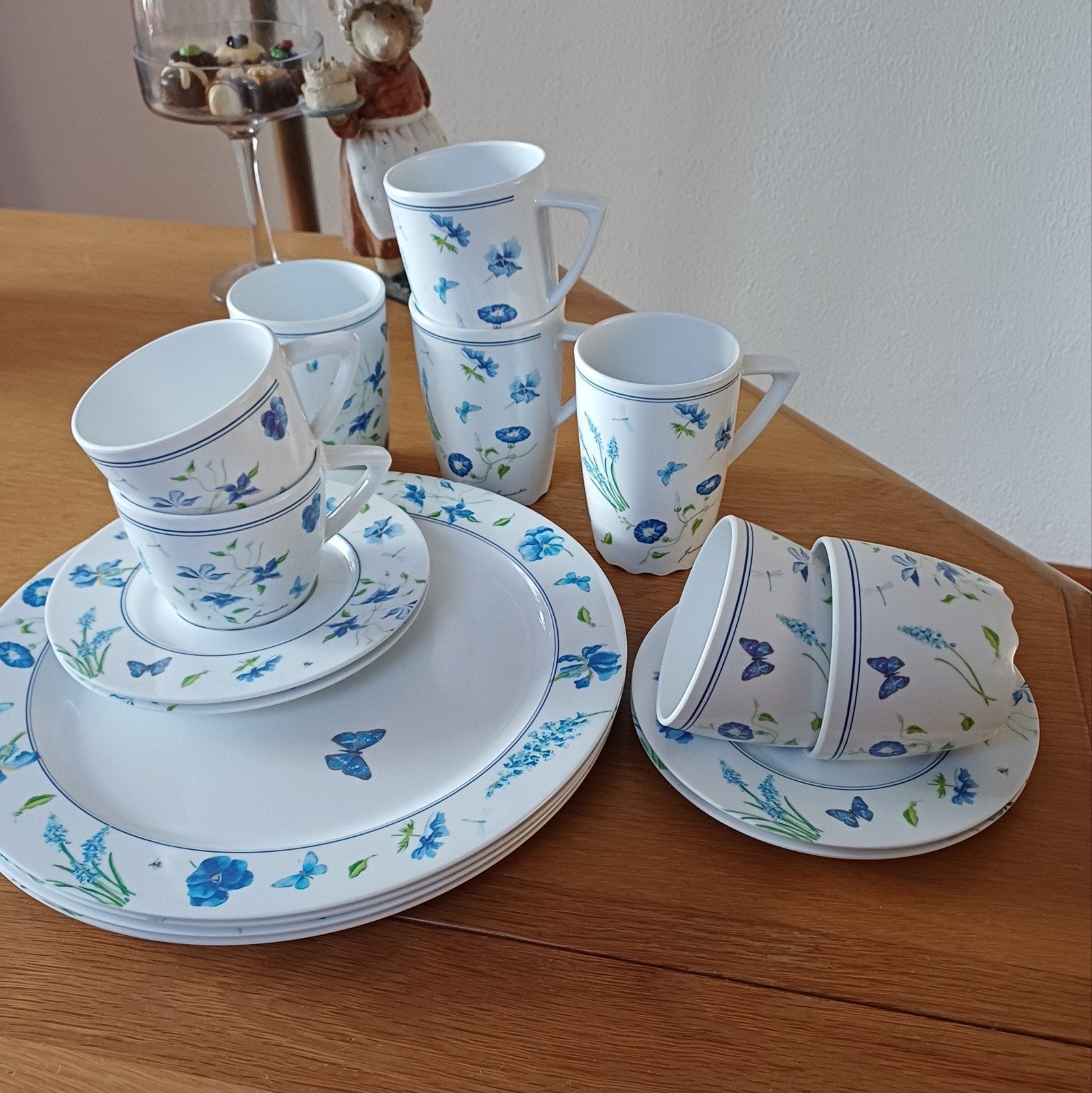 Mepal Janneke Brinkman flowers camping servies, Ophalen of Verzenden