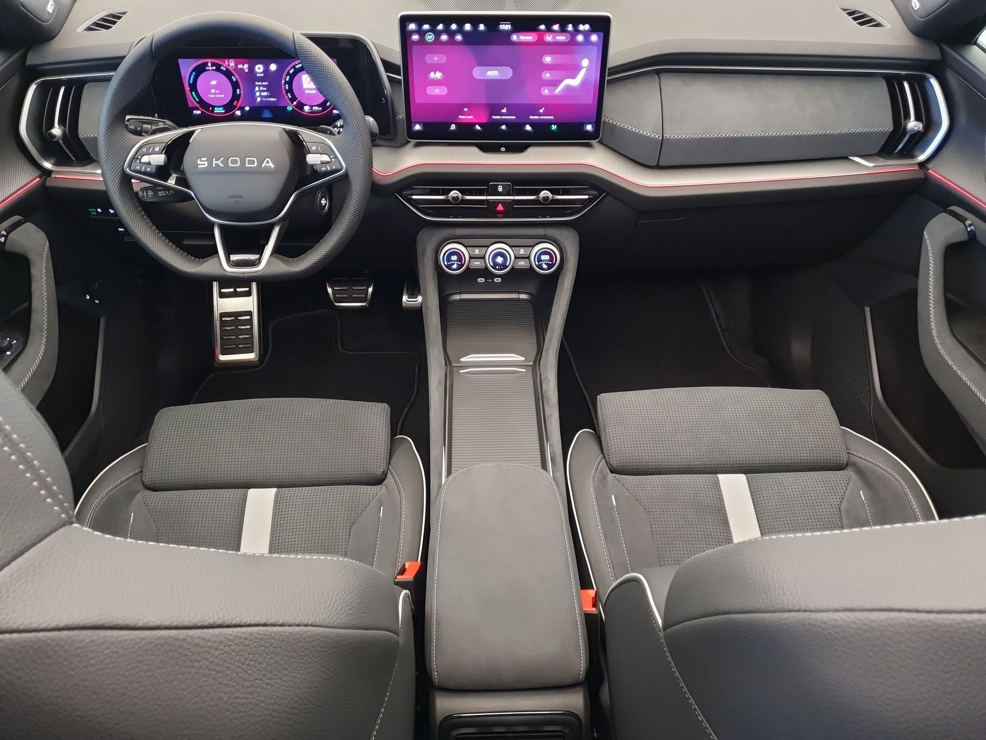 Skoda Kodiaq 1.5 TSI PHEV DSG/AUT 204pk Sportline Wegklapbar, Auto's, Skoda, 12 maanden, 1498 cc, Zwart, 4 cilinders