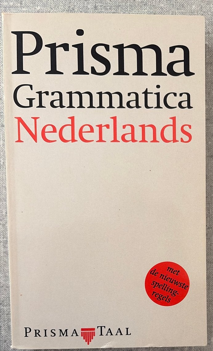 Prisma Grammatica Nederlands - Met de nieuwste spellingregel, Ophalen of Verzenden, Zo goed als nieuw, Non-fictie
