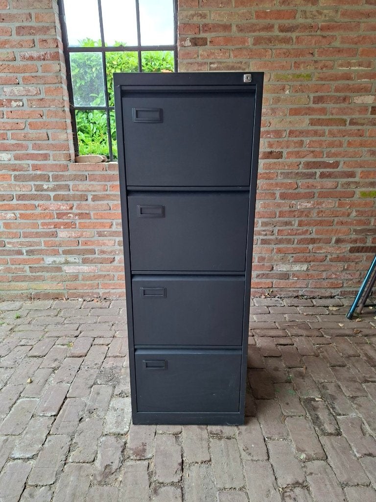 Goede metalen ladekast, hangmappenkast, archiefkast!, Huis en Inrichting, Ophalen, Minder dan 50 cm, Gebruikt, 5 laden of meer