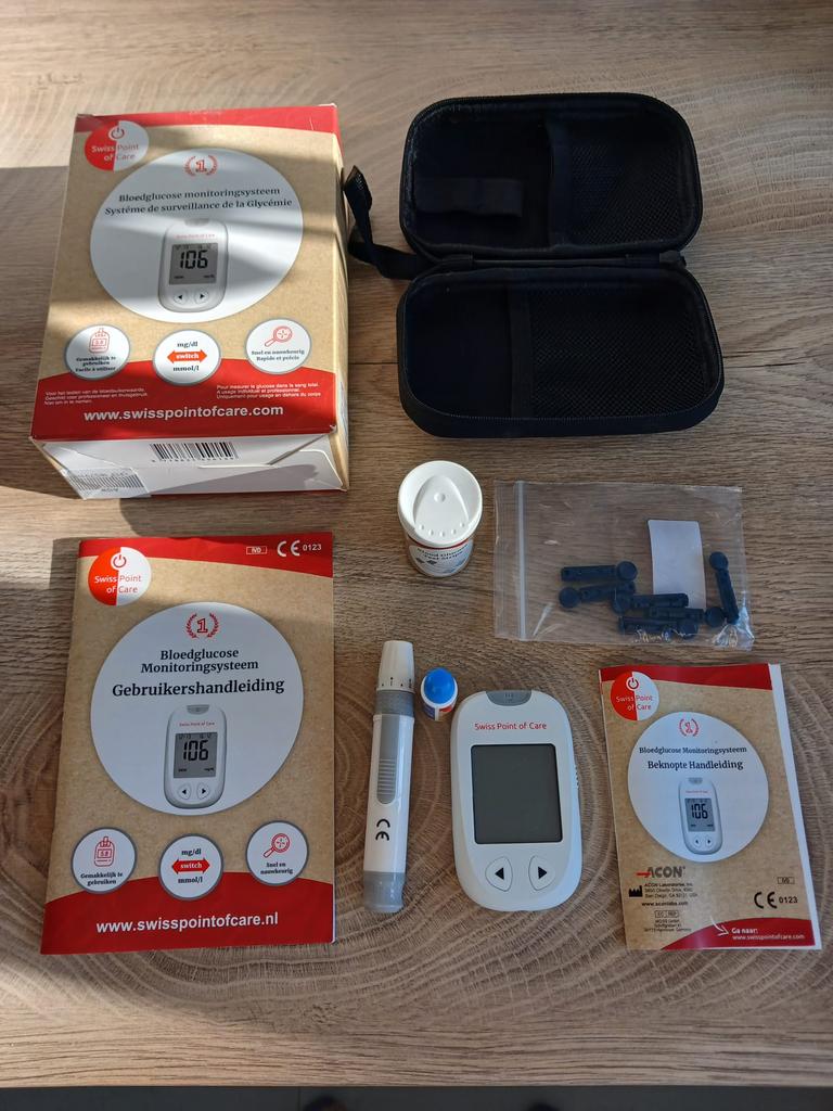 Glucose meter, Ophalen of Verzenden, Zo goed als nieuw, Overige typen