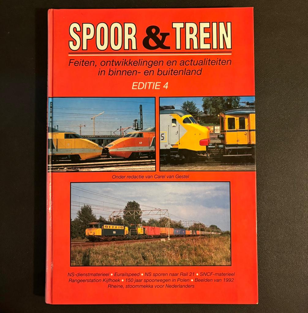 Spoor & trein; editie 4 (1993), Ophalen of Verzenden, Zo goed als nieuw, Trein, Boek of Tijdschrift