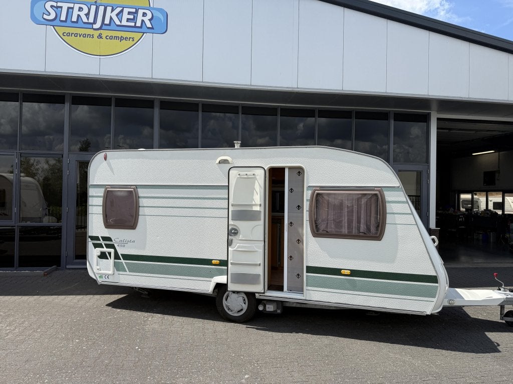 Chateau Calista 450 FHU Fransbed + Rondzit + WC Tent Mover.., Bedrijf, 750 - 1000 kg, 4 tot 5 meter, Lengtebed