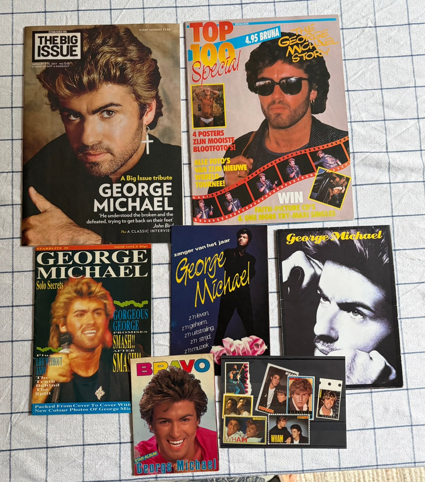 George Michael diversen, Ophalen of Verzenden, Zo goed als nieuw, Foto of Kaart