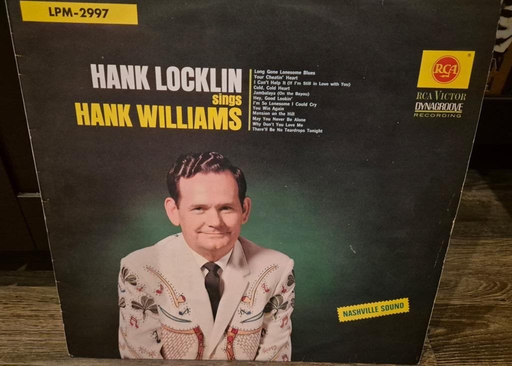 LP Hank Locklin - Sings Hank Williams, Ophalen of Verzenden, Gebruikt, 12 inch