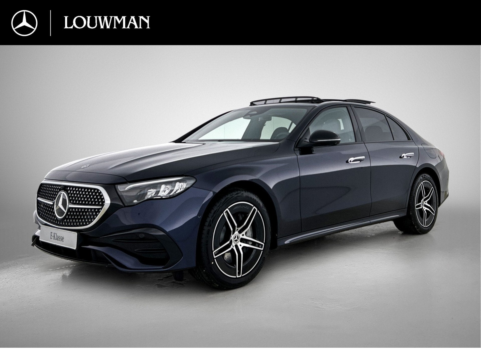 Mercedes-Benz E-Klasse 300 e Business Solution AMG | Comfort, Auto's, Automaat, Achterwielaandrijving, Stoelverwarming, Zwart