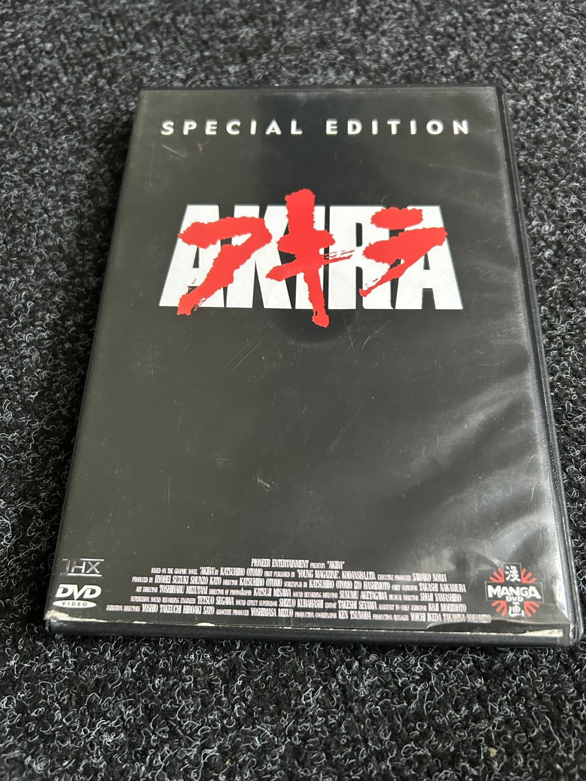 Akira op dvd, Cd's en Dvd's, Vanaf 16 jaar, Ophalen of Verzenden, Gebruikt, Actie en Avontuur