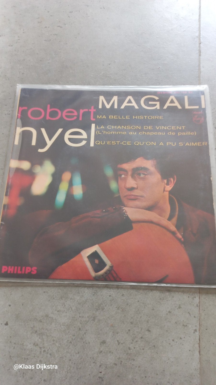 Robert Nyel - Magali EP (Philips), Gebruikt, 7 inch, Ophalen of Verzenden, EP
