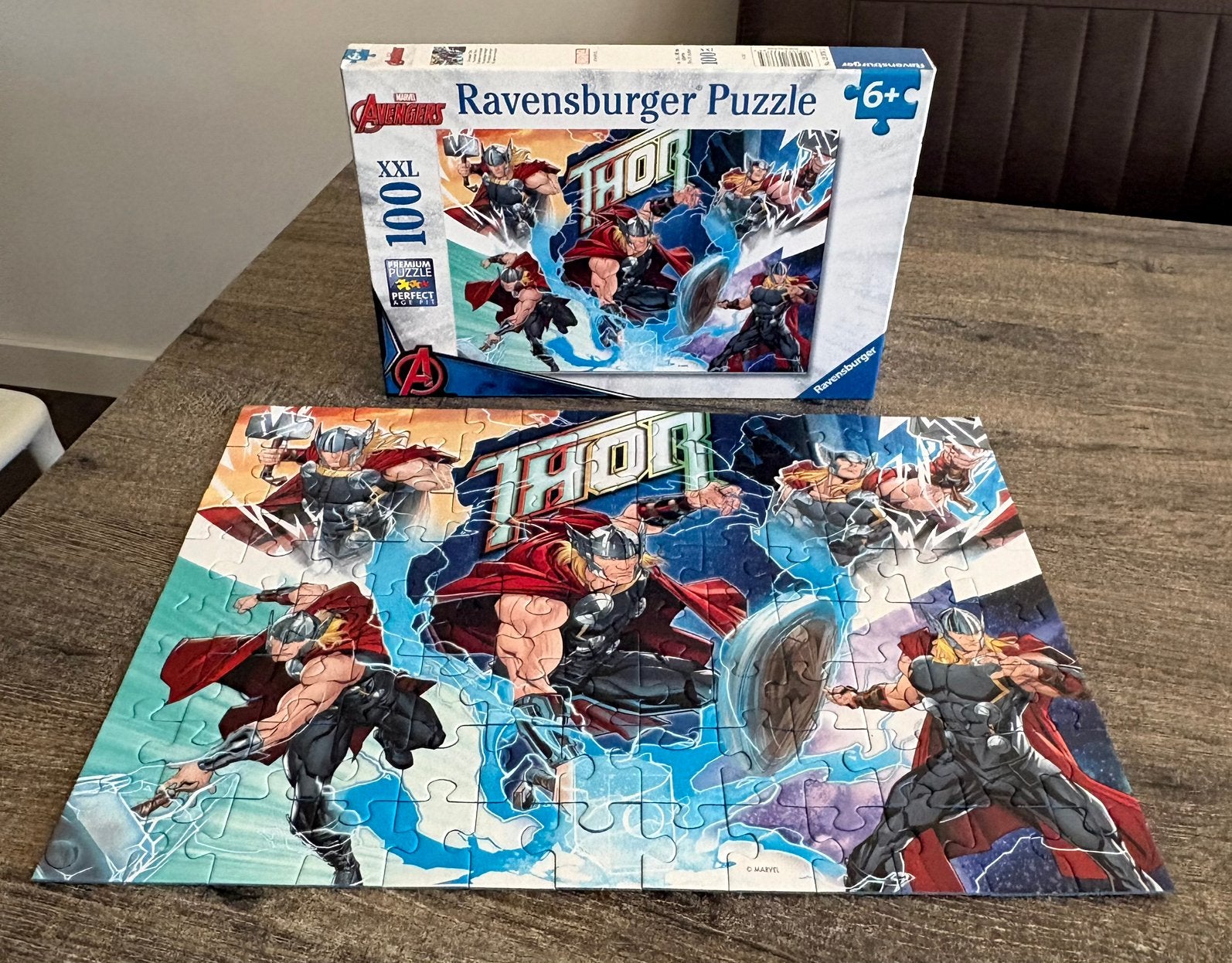 Puzzel Thor 100xxl, Verzamelen, Transformers, G1, Ophalen of Verzenden, Zo goed als nieuw, Overige rassen