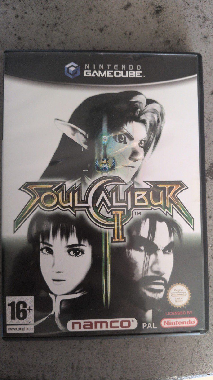 SoulCalibur II voor Nintendo GameCube, Spelcomputers en Games, Games | Nintendo GameCube, Gebruikt, Vechten, 2 spelers, Eén computer