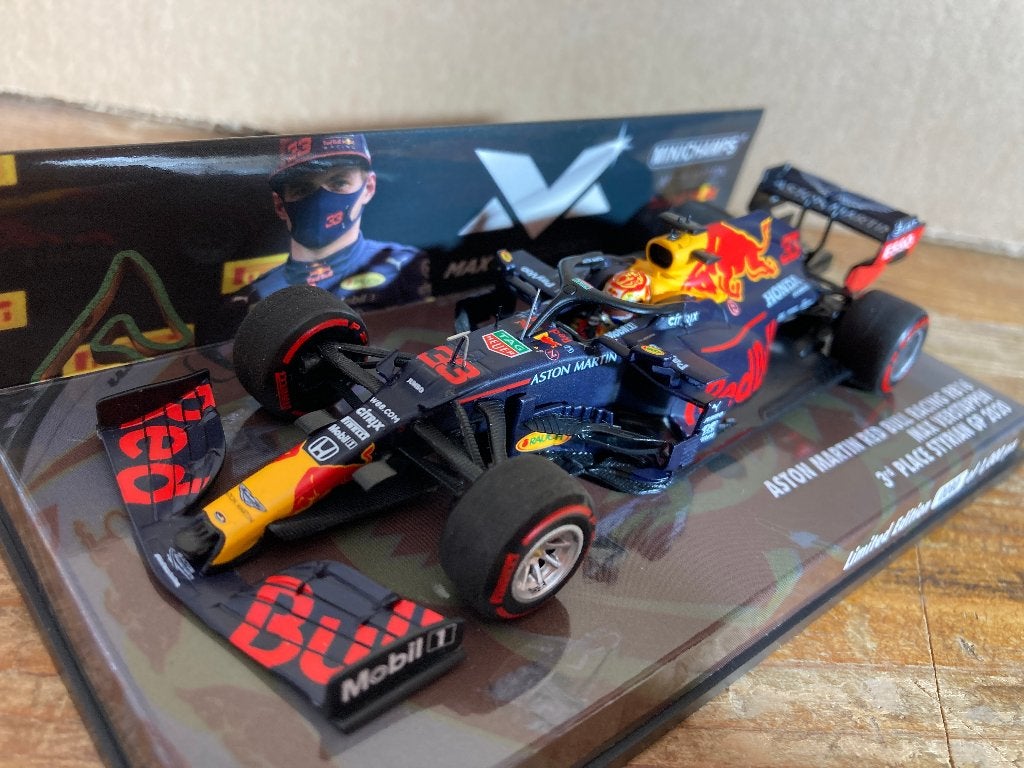 ✅ Max Verstappen 1:43 editie 51 3rd Place Styrian GP 2020, Ophalen of Verzenden, Nieuw, Formule 1