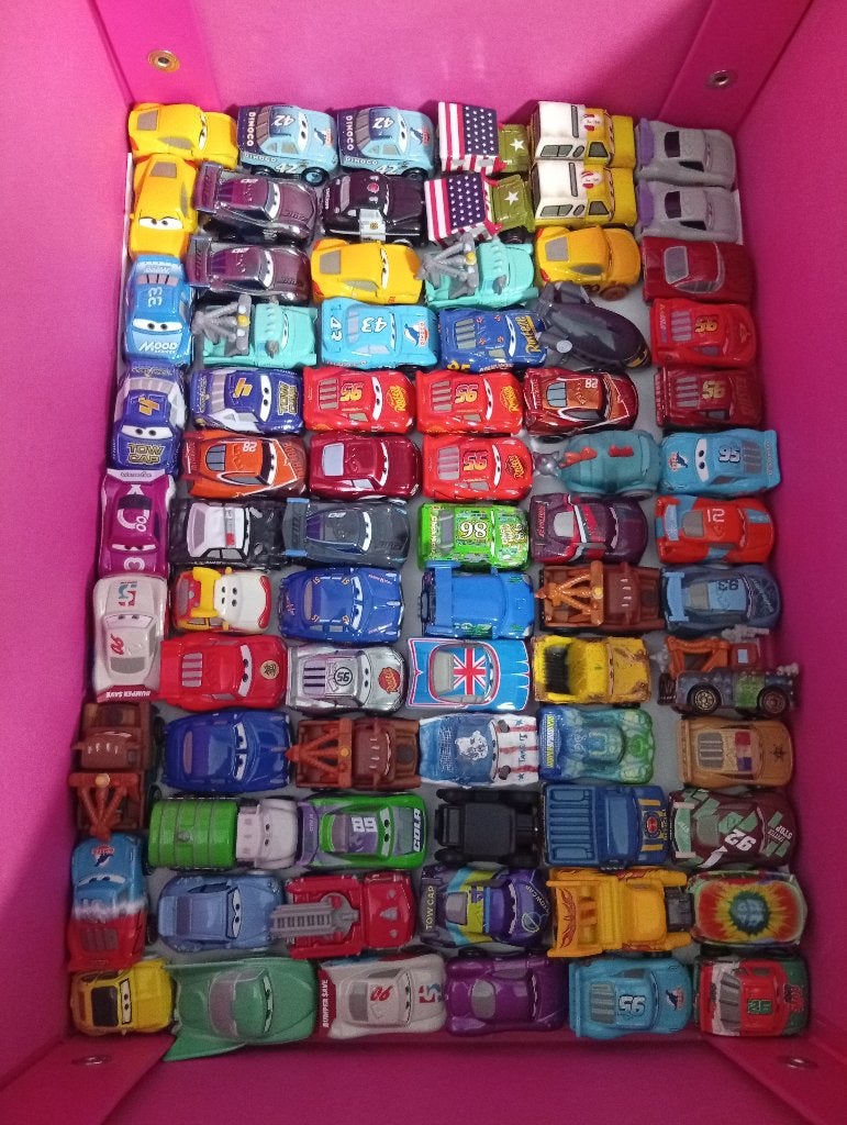 Disney Cars diecast mini tacers, Ophalen, Overige figuren, Zo goed als nieuw, Overige typen