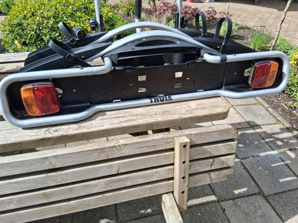 Thule kantelbare fietsendrager voor trekhaak, Ophalen, Gebruikt, Trekhaakdrager
