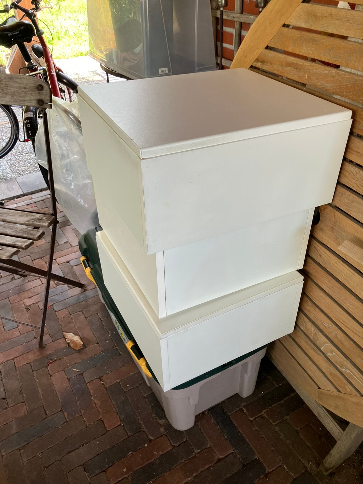 3 Ikea badkamer kastjes, Huis en Inrichting, Badkamer | Badkamermeubels, Ophalen, Minder dan 50 cm, Gebruikt, Overige typen