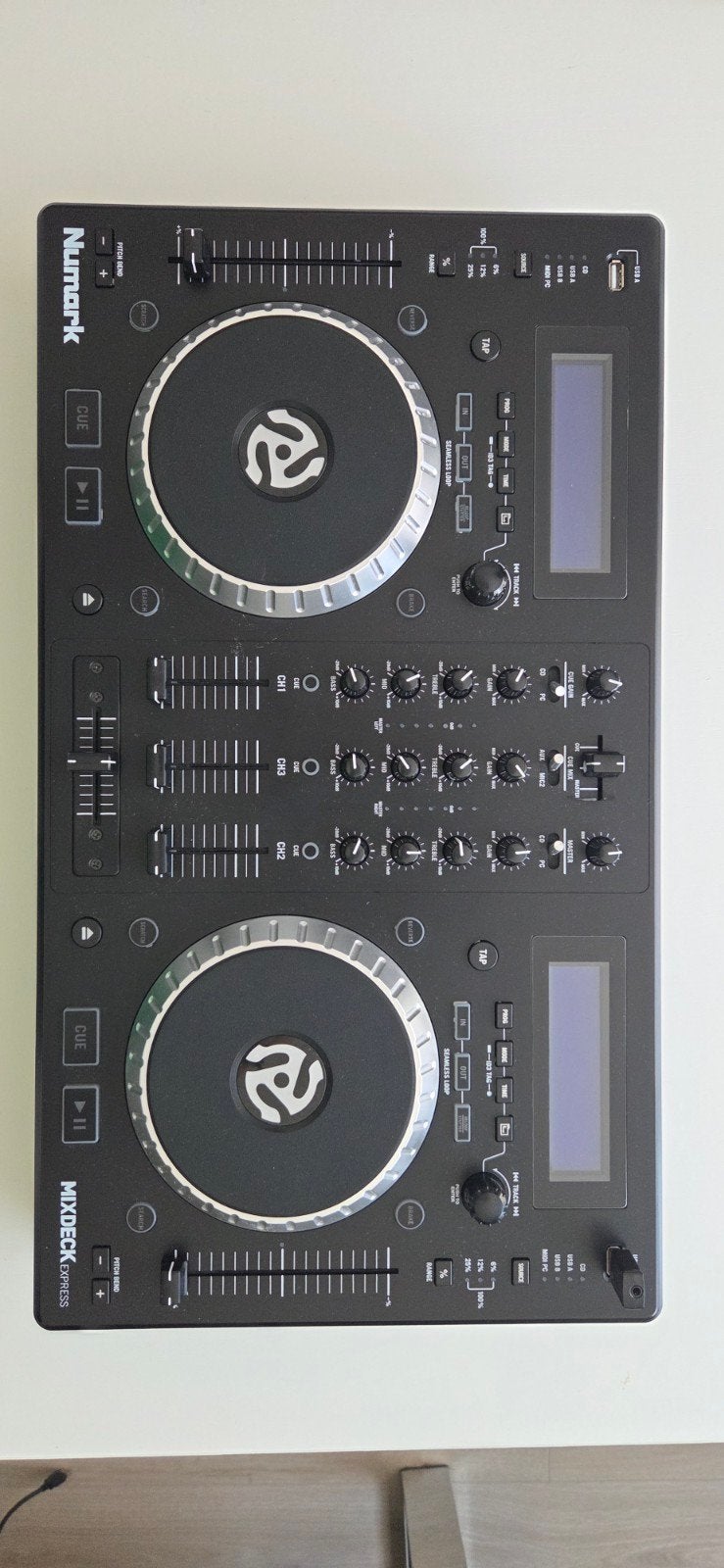 Numark Mixdeck Express DJ-set - Zo goed als nieuw, Ophalen