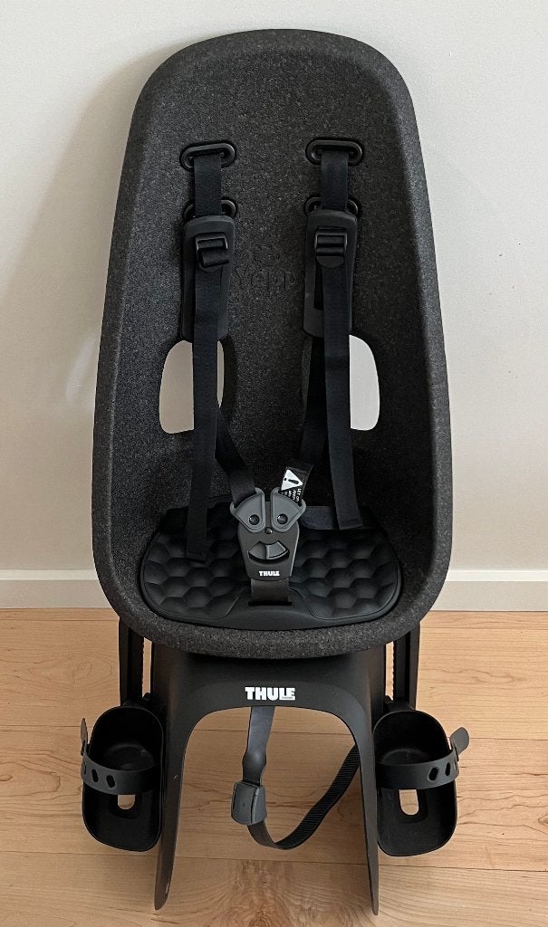 THULE Yepp Nexxt fiets-achterzitje Maxi : kind 9-18 kg, Ophalen, Achterzitje, Voetsteuntjes, 9 t/m 18 kg