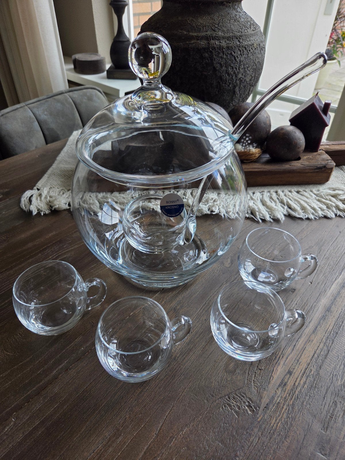 Schitterende BOWL set, Ophalen, Zo goed als nieuw