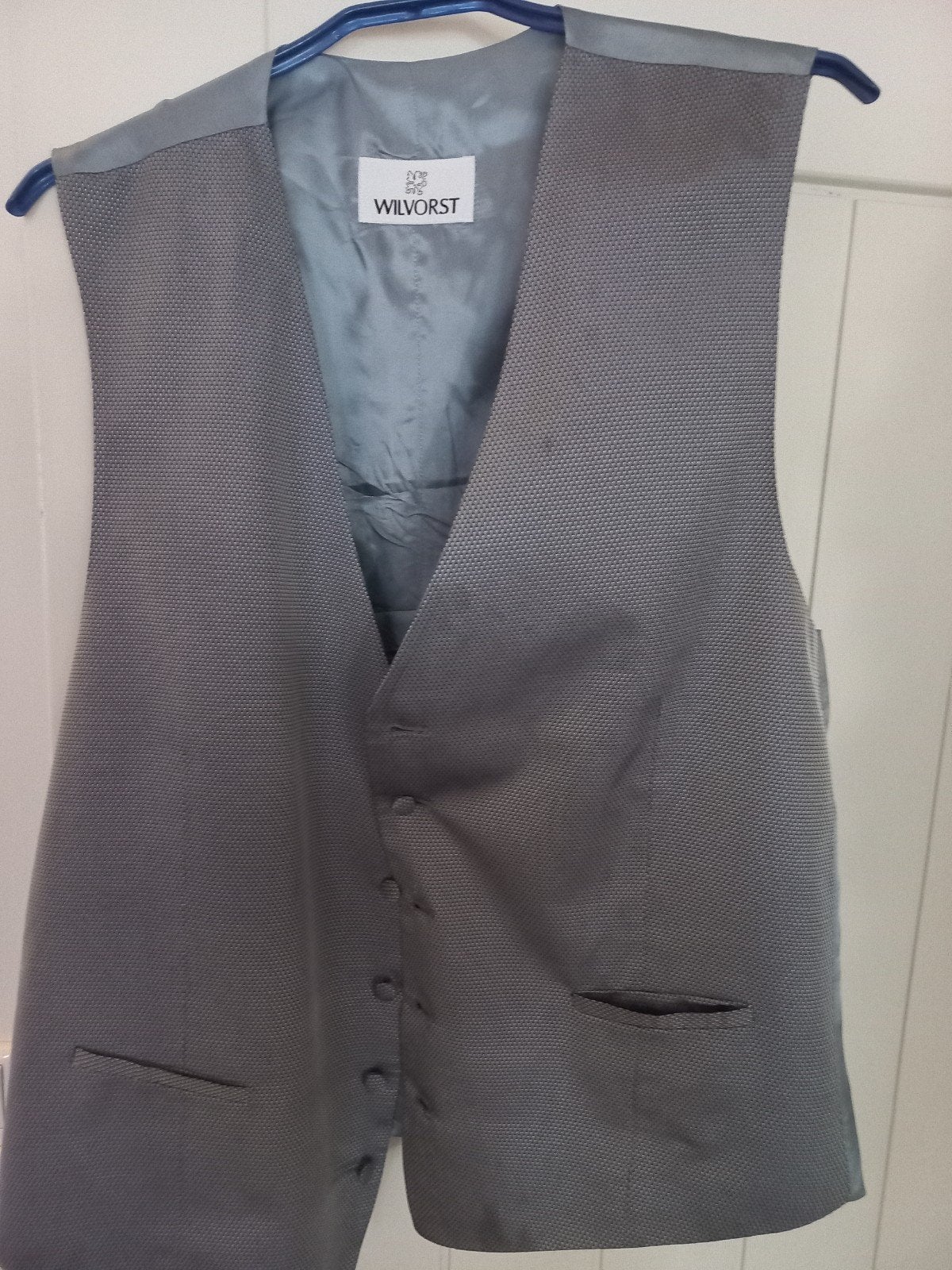 Gilet heren blauw Wilvorst maat 58 (xl), Ophalen of Verzenden, Zo goed als nieuw, Maat 56/58 (XL), Blauw