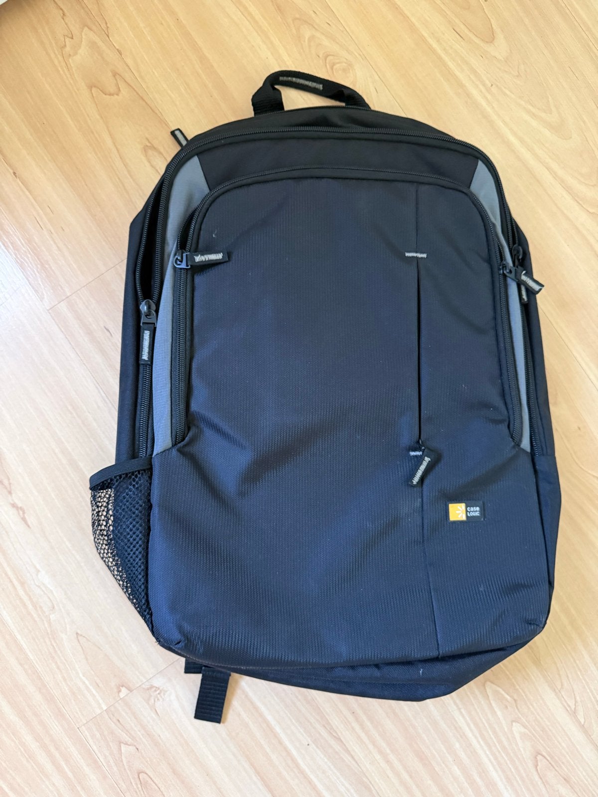 Case Logic Laptop Rugzak - Zwart/Grijs, Gebruikt, 25 tot 40 cm, Ophalen of Verzenden, Overige merken