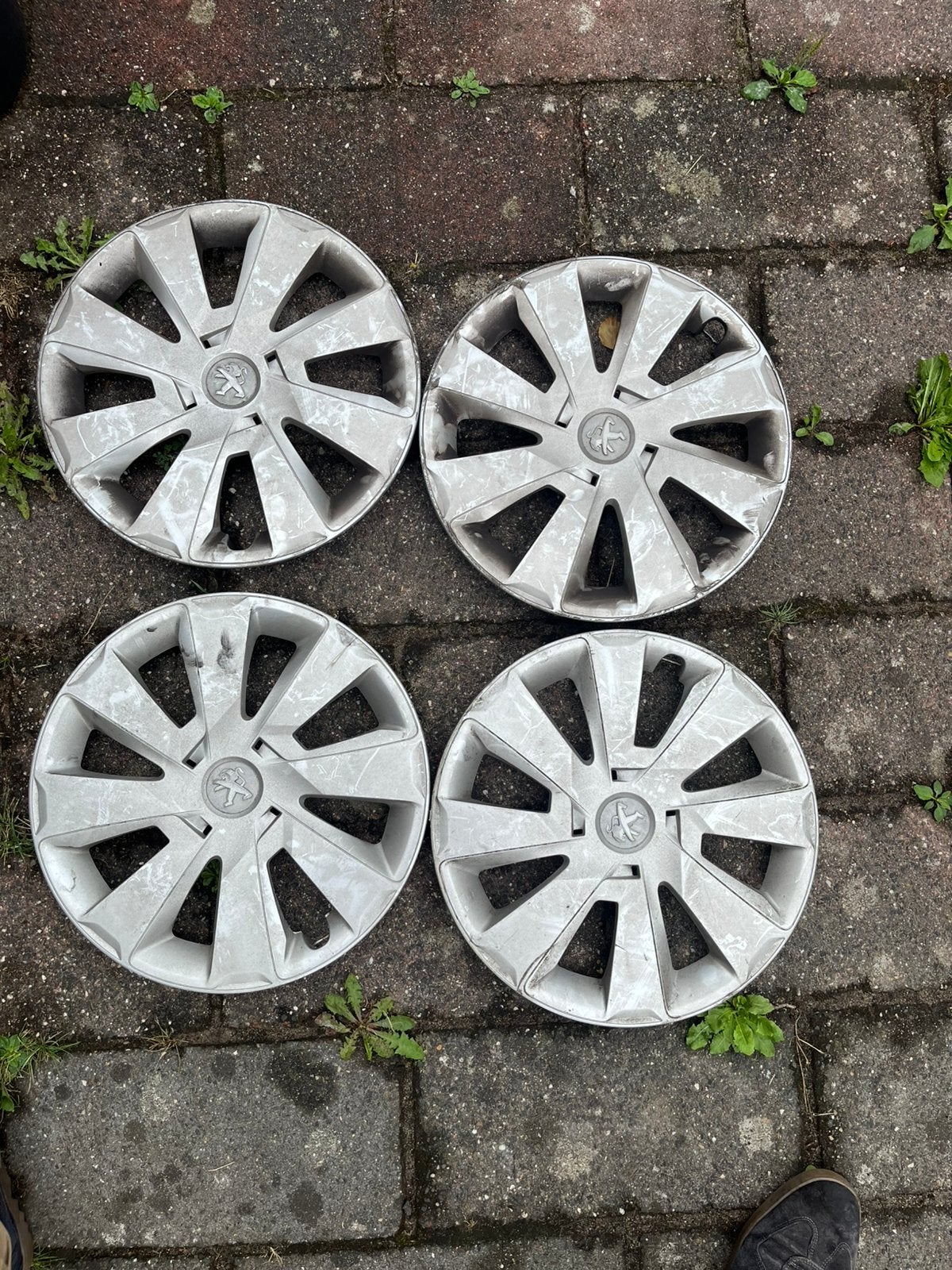 Wieldoppen Peugeot 107/108 in zeer goede staat, Ophalen, Zo goed als nieuw