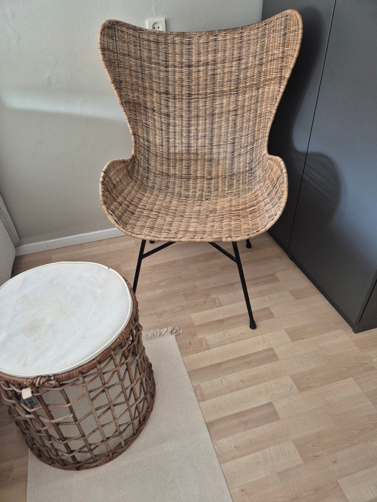 Rivièra Maison rotan stoel, Huis en Inrichting, Ophalen, Gebruikt, Bruin, Landelijk, Bohemian