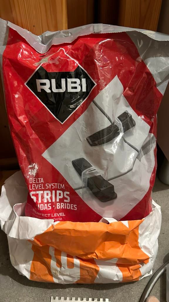 Rubi Delta Level System tegel leveling systeem, Overige materialen, Gebruikt, Overige typen, Ophalen of Verzenden