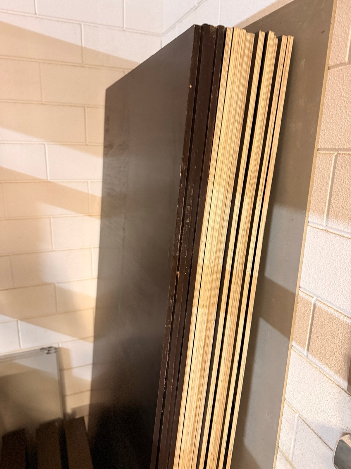 Betonplex platen, afmetingen 110 x 250 mm 18 mm dik, Ophalen, Gebruikt, 25 tot 50 mm, Overige typen