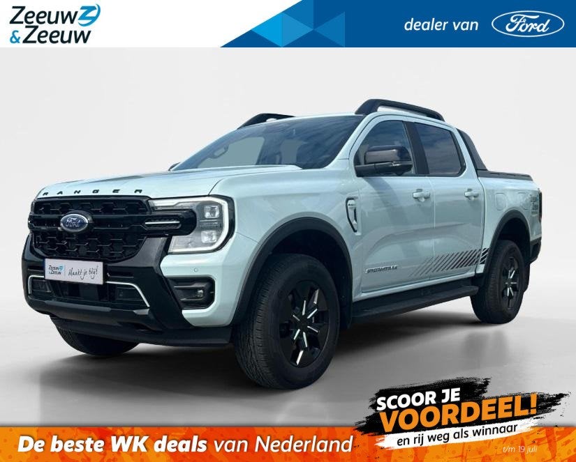 Ford Ranger Stormtrak 2.3 PHEV 279pk 10-traps automaat | 5 p, Auto's, Ford, Automaat, 12 maanden, 281 pk, Euro 6