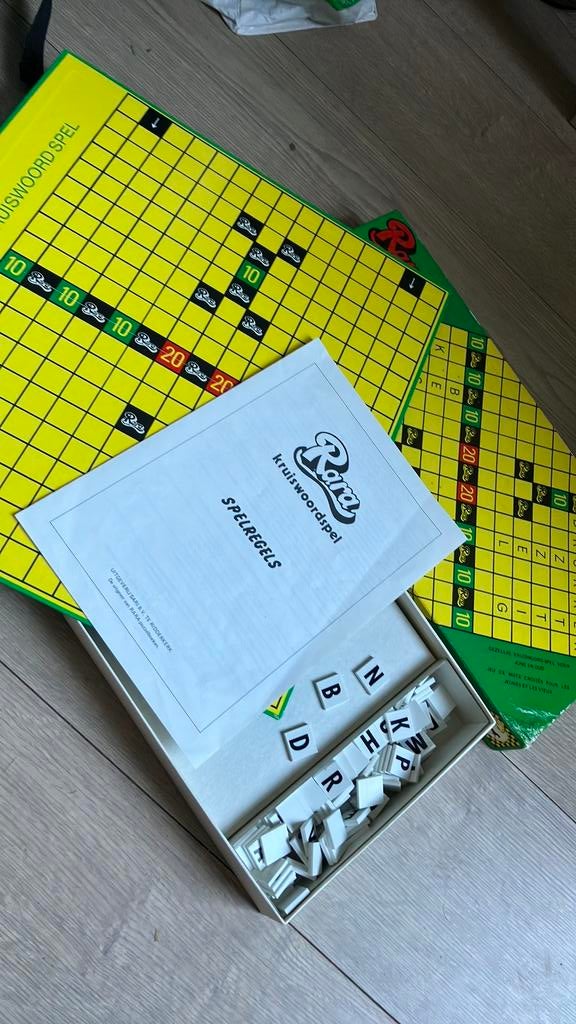 Spel rara kruiswoordspel, Ophalen of Verzenden, Zo goed als nieuw