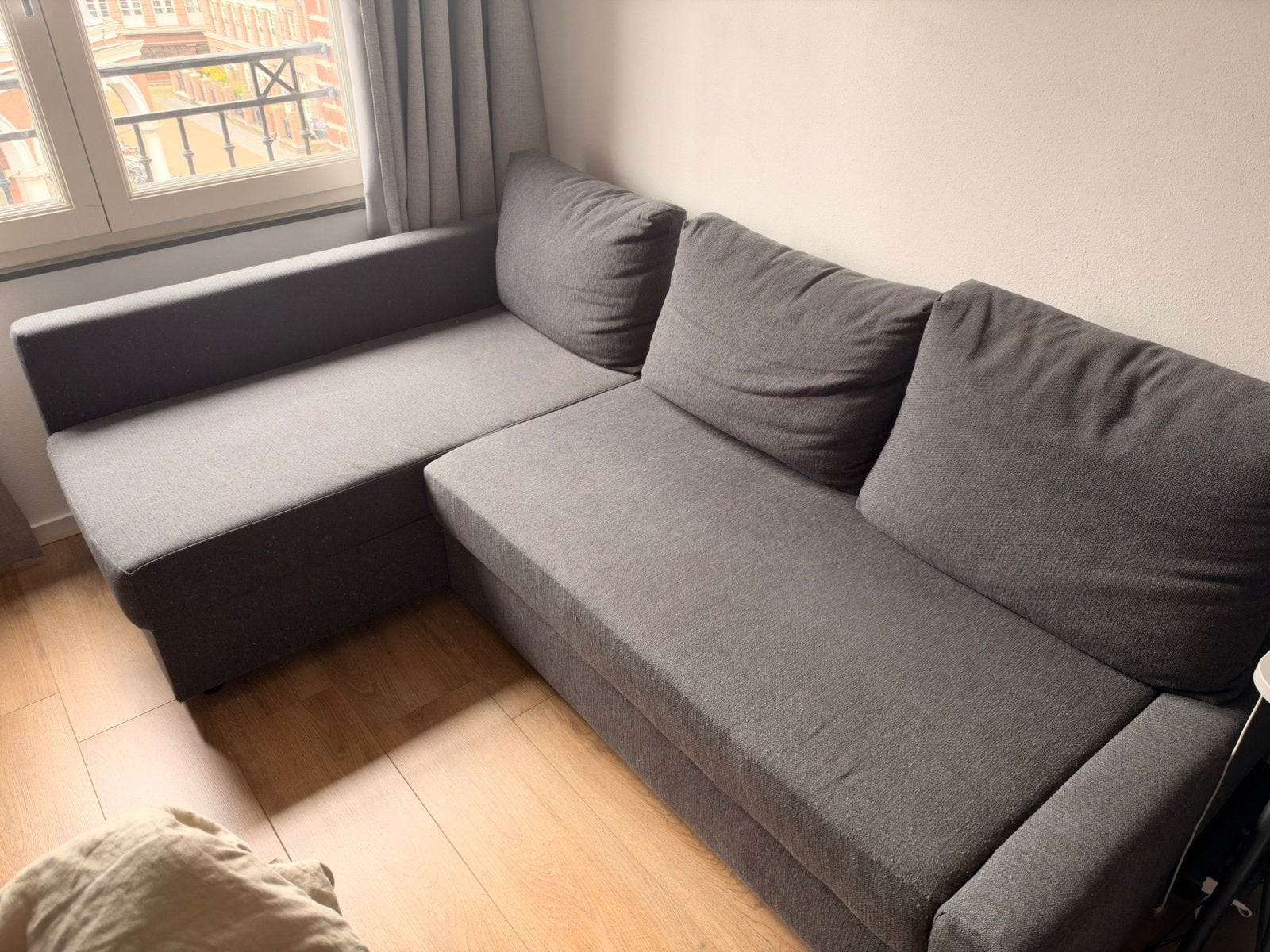IKEA Friheten slaapbank ‘Hyllie donkergrijs’