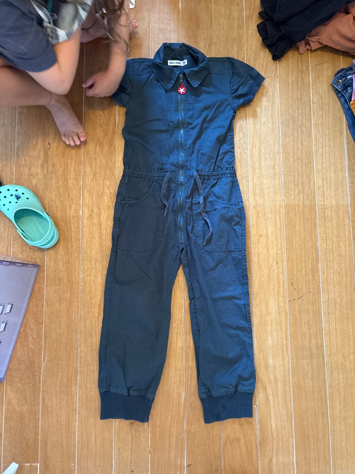 Kik Kid jumpsuit/pak maat 134, Ophalen, Gebruikt, Meisje, Setje