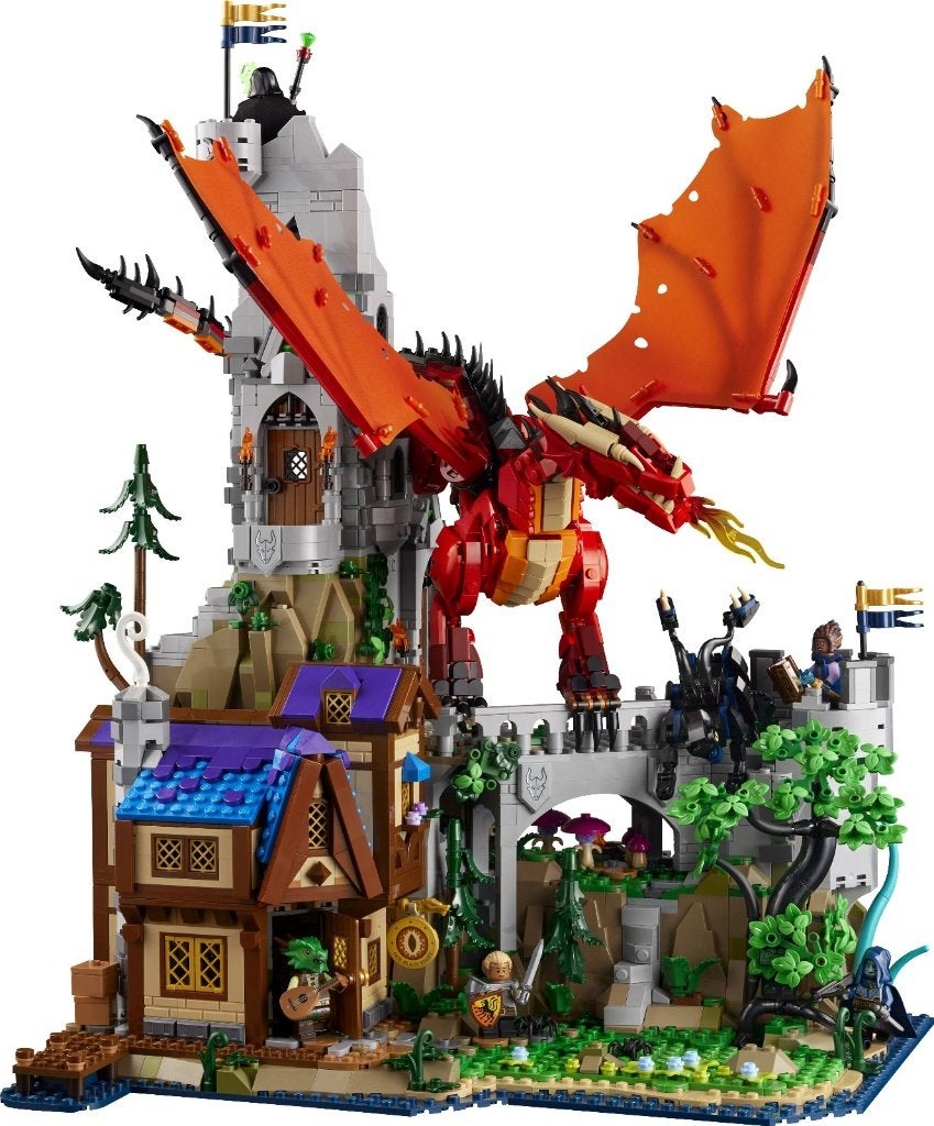 Te Huur: Lego Dungeons & Dragons 21348, Gebruikt, Lego, Inclusief instructies, Ophalen of Verzenden