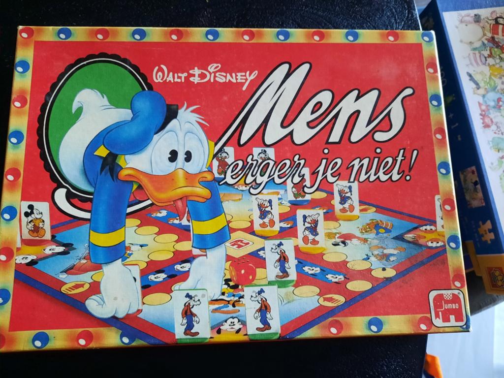 Walt Disney Mens erger je niet van Jumbo no. 375 compleet, Ophalen of Verzenden