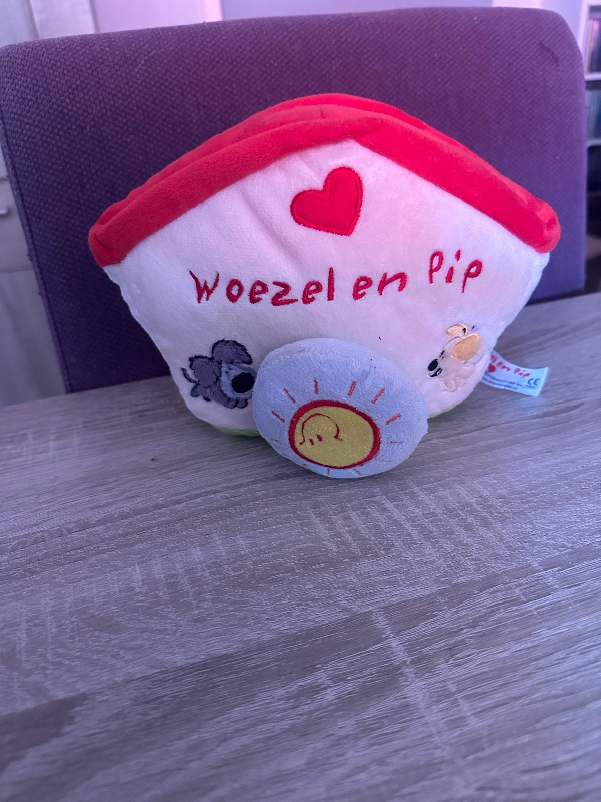 Woezel en Pip muziek huisje, Kinderen en Baby's, Speelgoed | Babyspeelgoed, Ophalen of Verzenden, Zo goed als nieuw, Mobiel, Met geluid