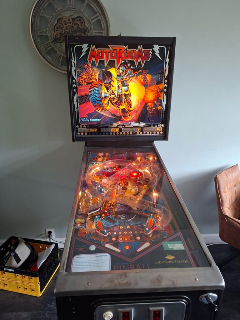 Bally Midway Motordome Flipperkast - Zeer nette staat, Elektronisch, Bally, Ophalen of Verzenden, Zo goed als nieuw