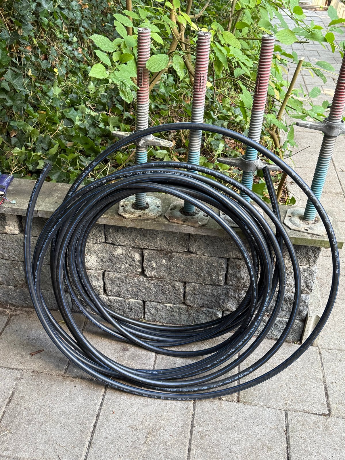 Tyleen slang 20 mm - ca. 15 meter, Ophalen, Gebruikt, Overige typen