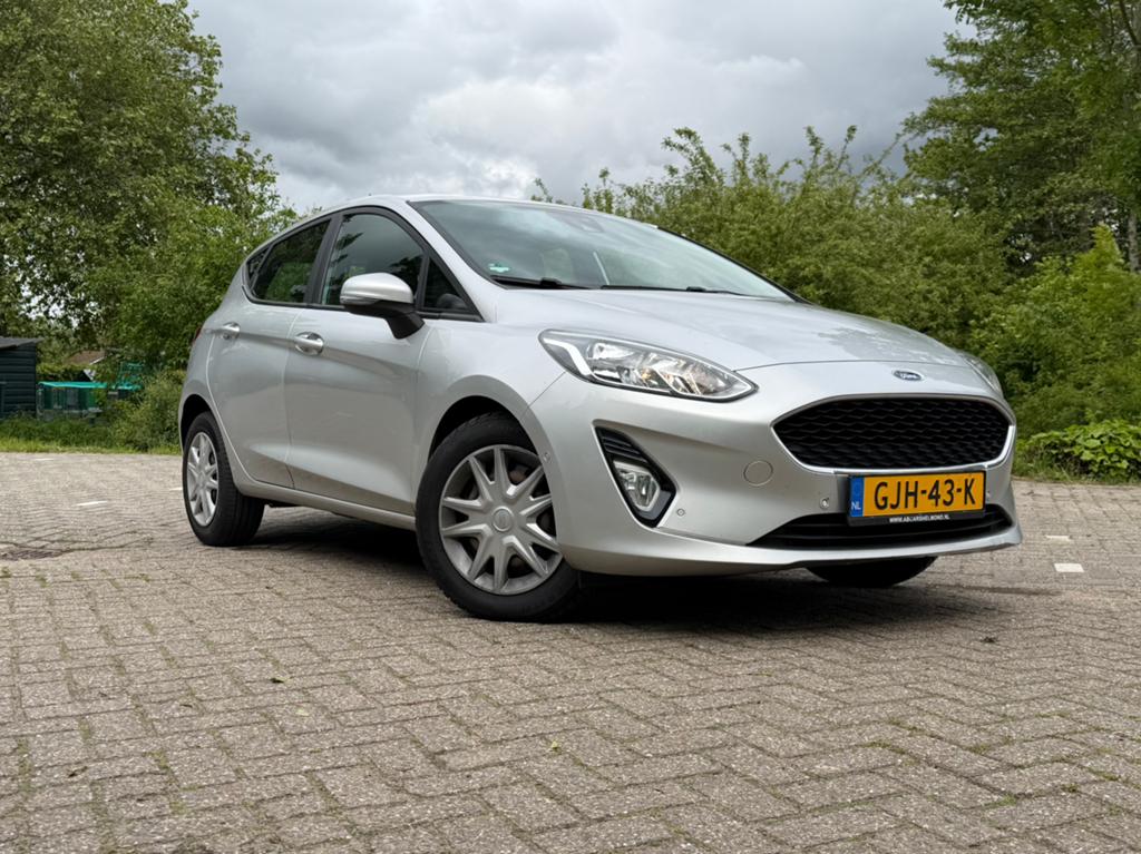 Ford Fiësta 1.0 Ecoboost 100pk 5dr 2019 Grijs CarPlay camera, Stof, 595 kg, Handgeschakeld, 998 cc