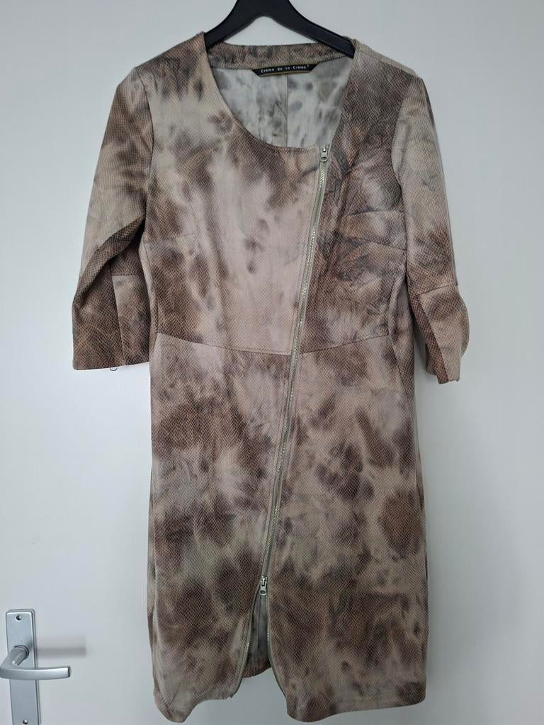 Creme de la Crème CdlC jurk, Kleding | Dames, Jurken, Maat 38/40 (M), Beige, Creme de la creme, Ophalen of Verzenden