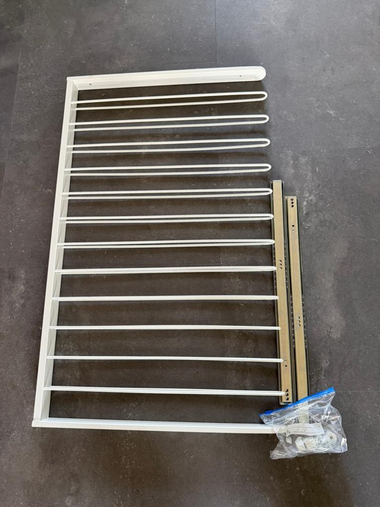 Ikea pax broekenrek, Ophalen, Zo goed als nieuw, Metaal of IJzer, 115 cm of meer