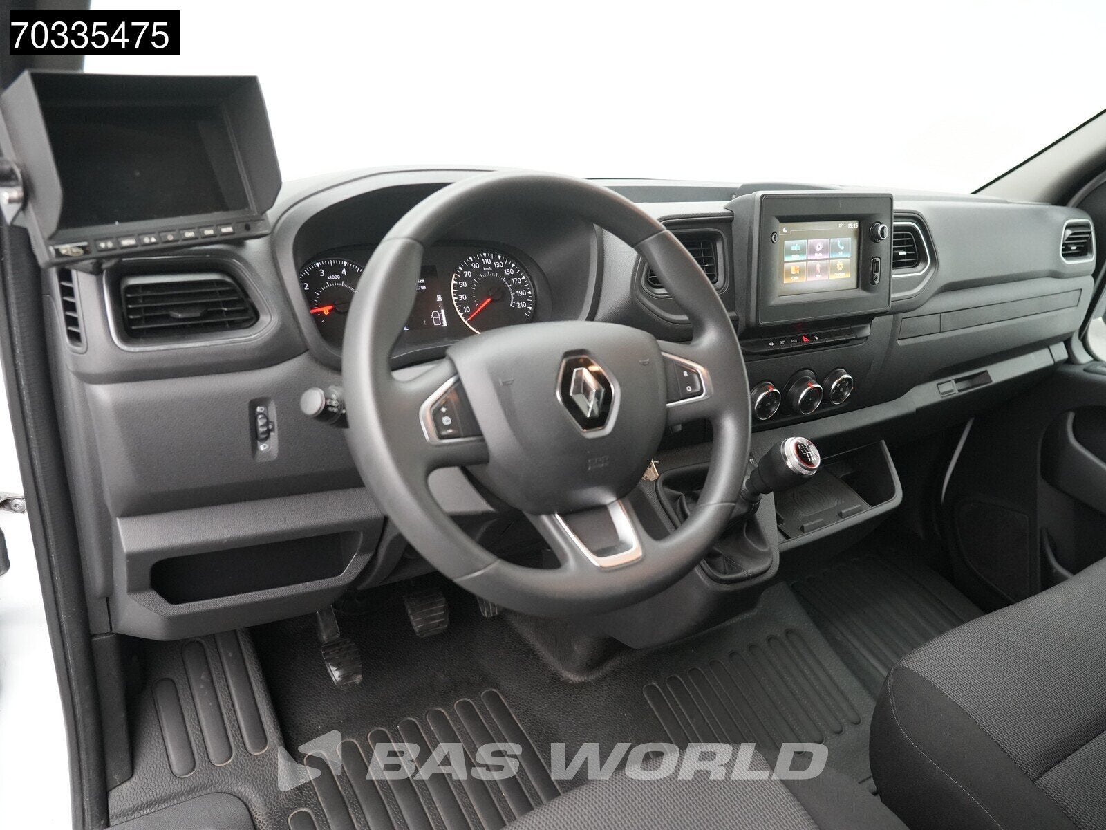 Renault Master 145PK Lowliner Bakwagen LED Navi Airco Cruise, 145 pk, Stof, Gebruikt, Euro 6