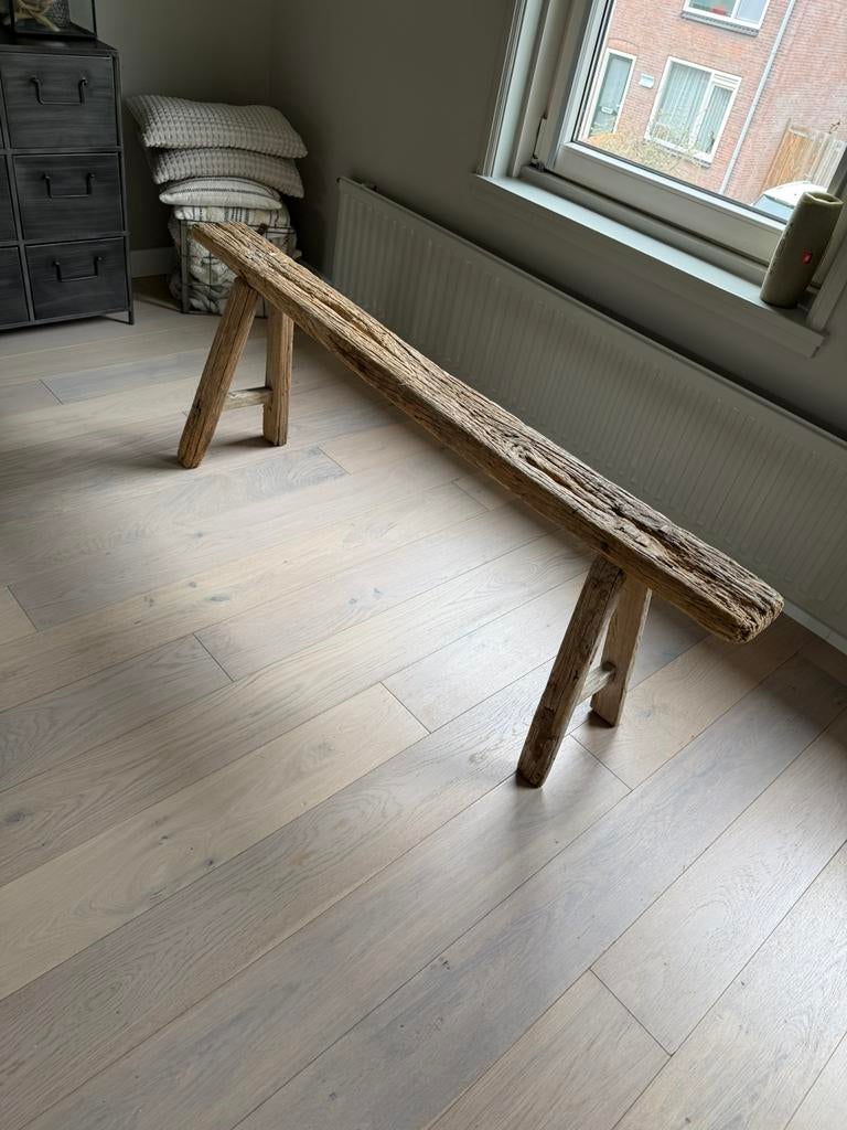 Chinees houten bank 150 cm, Ophalen